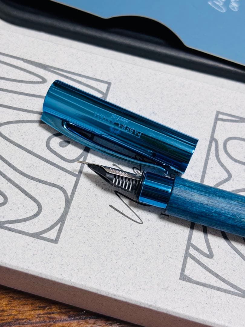 超美品 ファーバーカステル万年筆 アンビション20周年限定 ペン先F