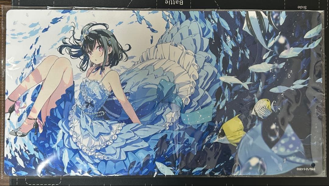 アイテムトレカくじ　カントク　B賞　プレイマット　しすく