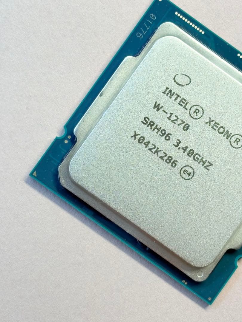 ★高性能CPU★Intel Xeon W-1270★W480チップ用