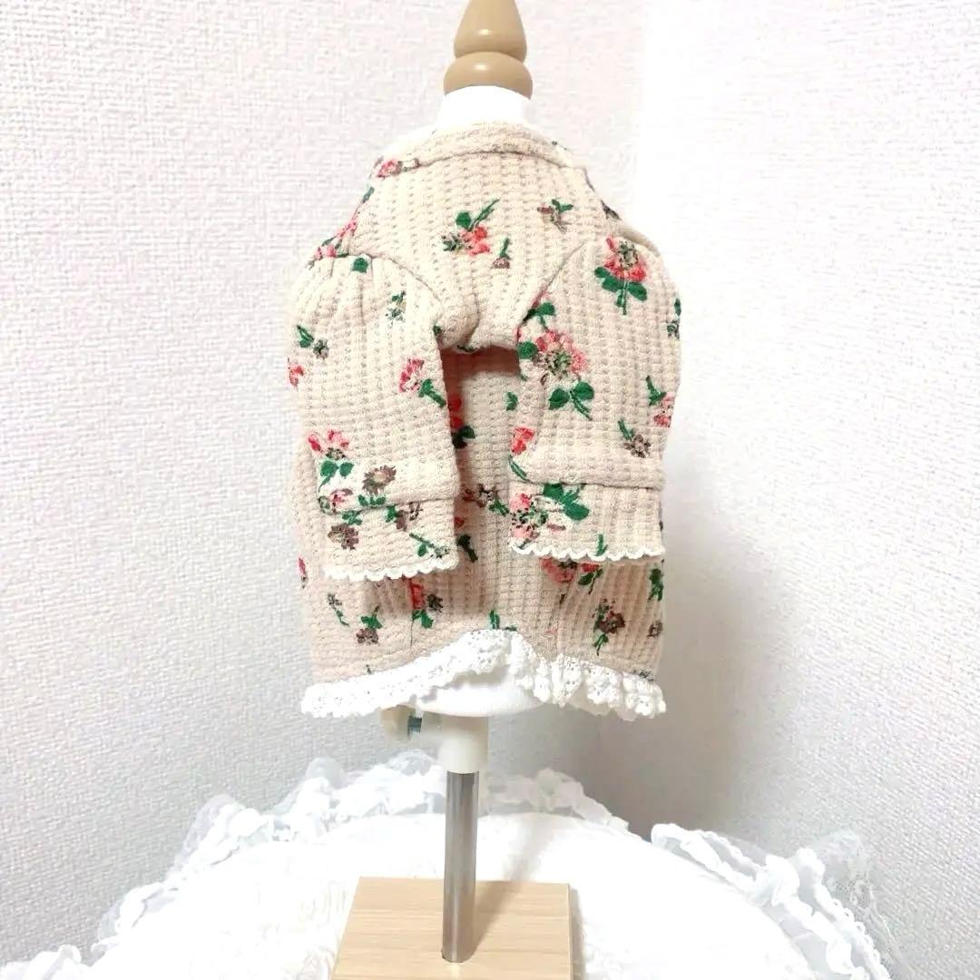 アトリエgg ❤︎春　花柄が可愛いレースワッフルワンピース❤︎