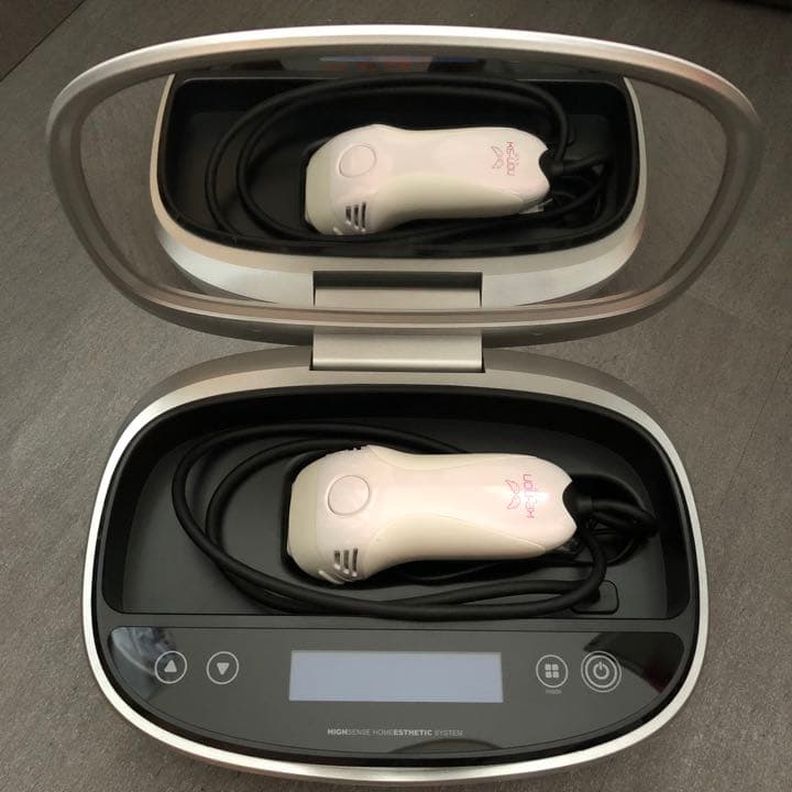 ケノン 脱毛器 ver4.1 パールホワイト美品 カートリッジ3個(送料込み)