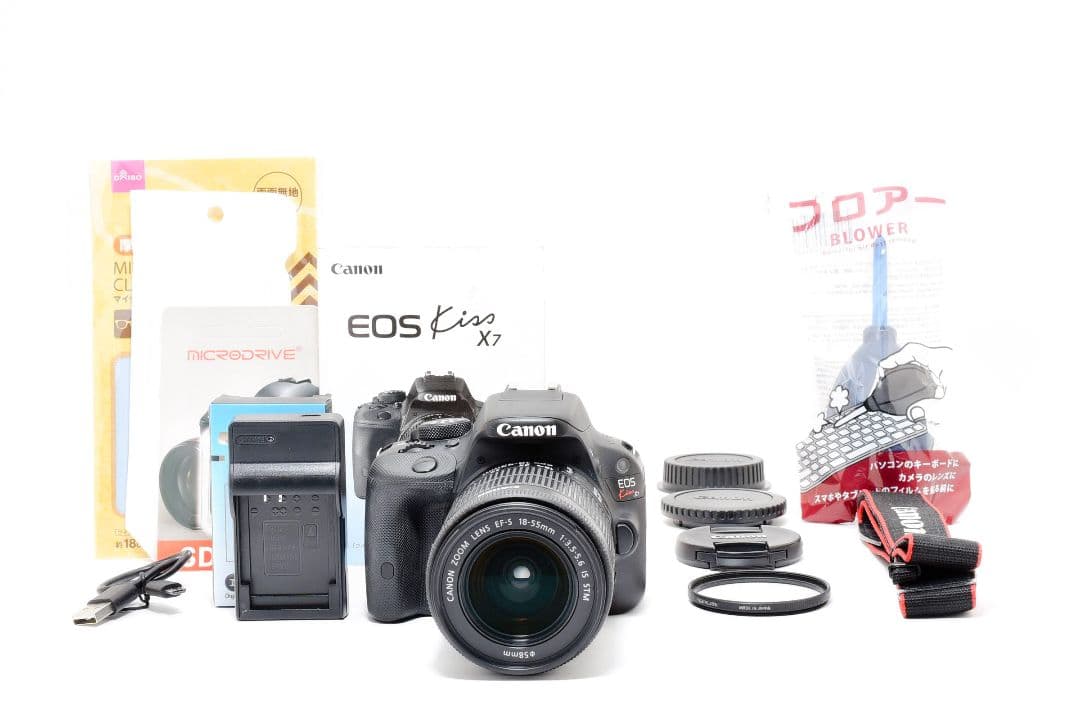 一眼レフデビューに✨Canon EOS KissX7✨高性能シングルレンズ 軽量