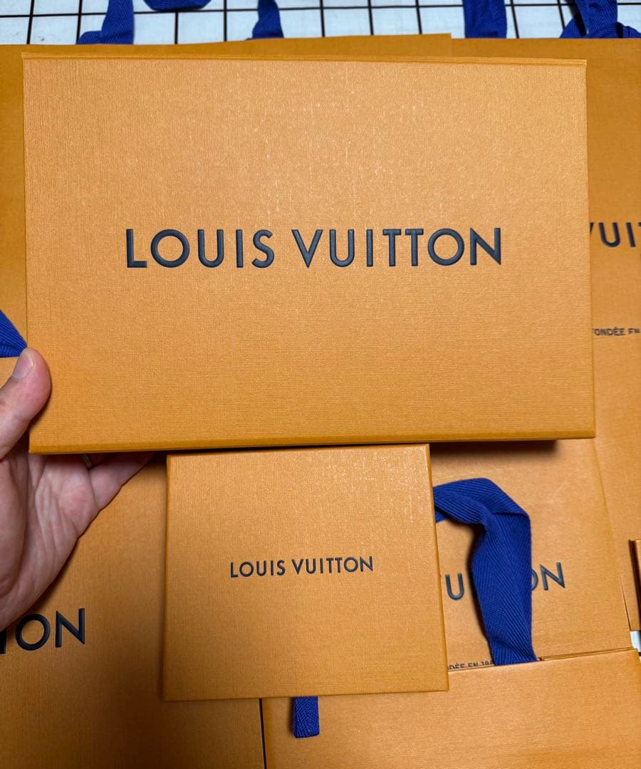 ルイヴィトン LOUIS VUITTON ショッパー 紙袋 箱 10点セット