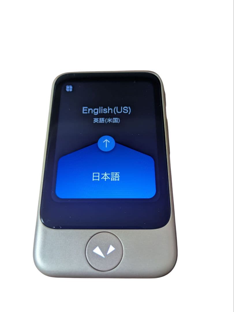 【美品】POCKETALK S ゴールド 翻訳機