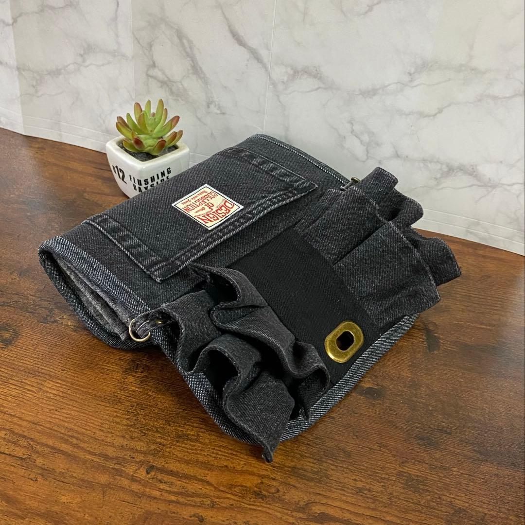 専用ページ*デニムリメイク【フリル付き長財布】お財布バッグ ハンドメイド