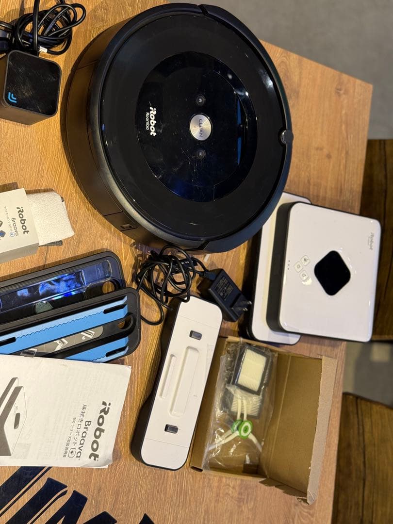 ルンバ　e5 & ブラーバ　390j +付属品