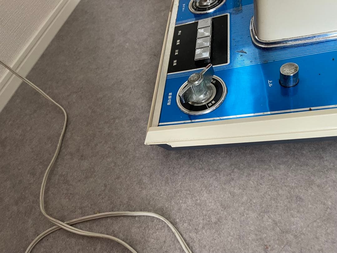 TOSHIBA スタンドファン 青/白