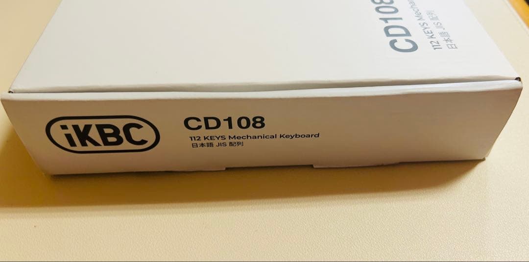 ikbc cd108 メカニカルキーボード 赤軸　日本語配列　JIS