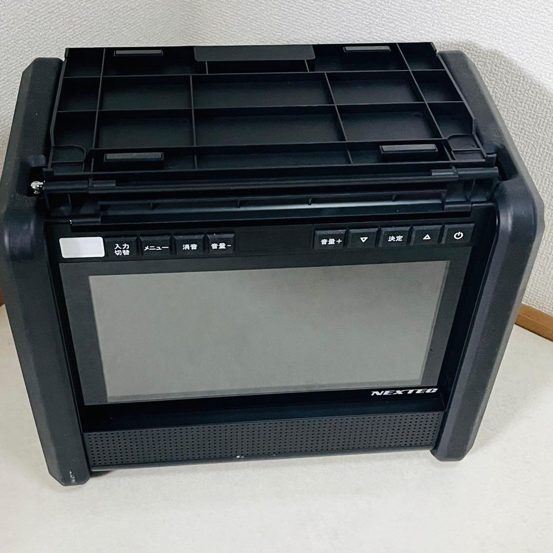 【ジャンク】NEXTEC NX-PB600TV ポータブル電源 テレビ付