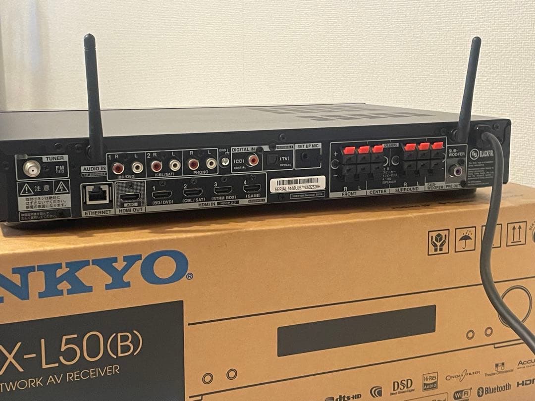 ONKYO TX-L50(B) ネットワークAVレシーバー