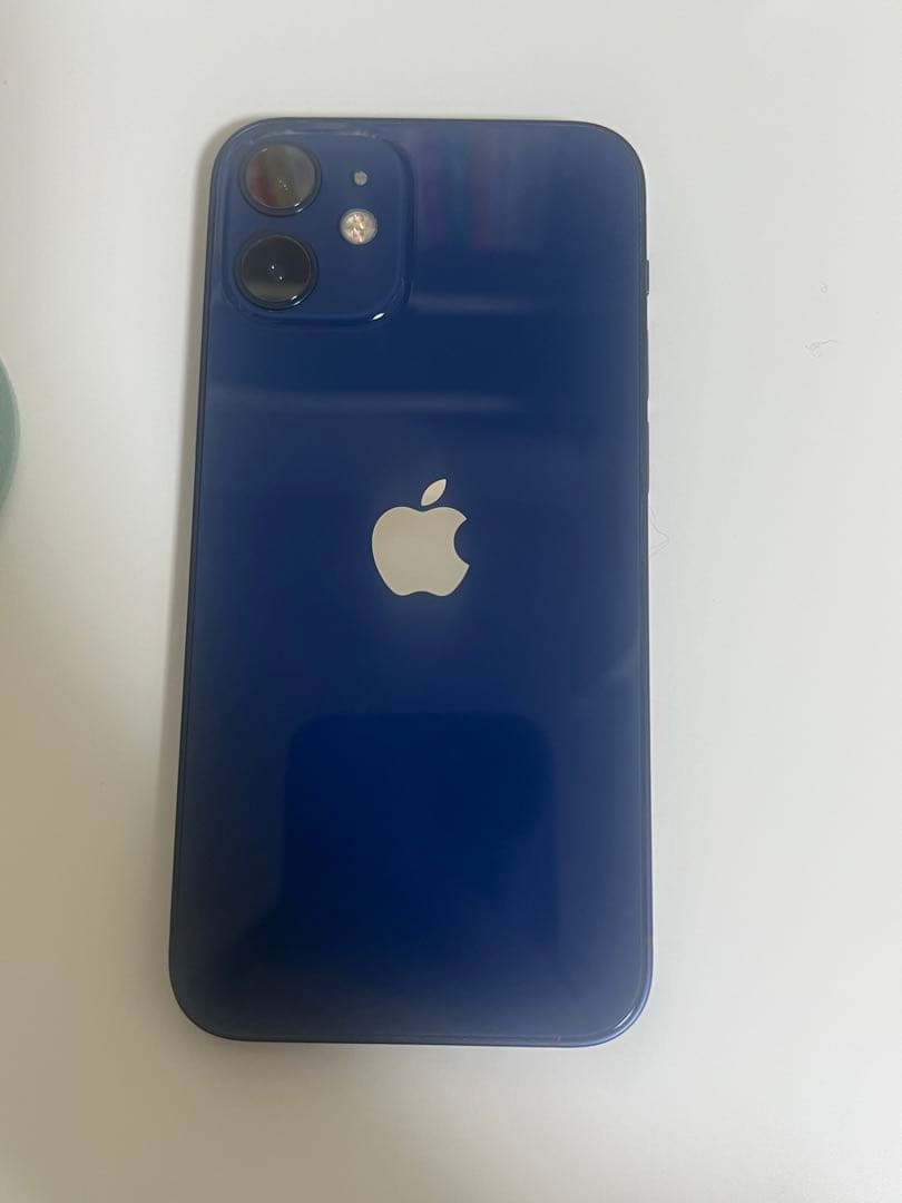 iPhone12mini 256G ブルー バッテリー99% 箱あり