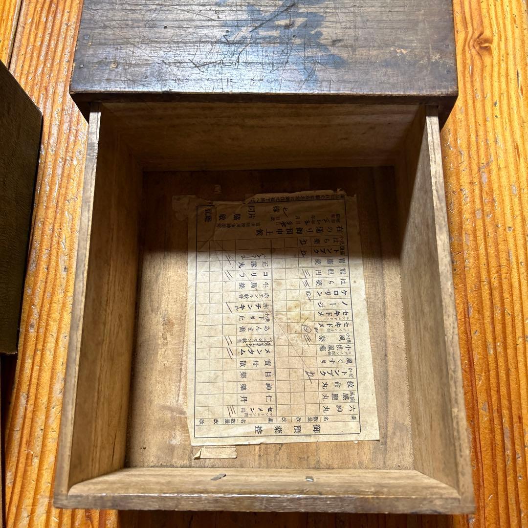 昭和レトロ薬箱４個セット