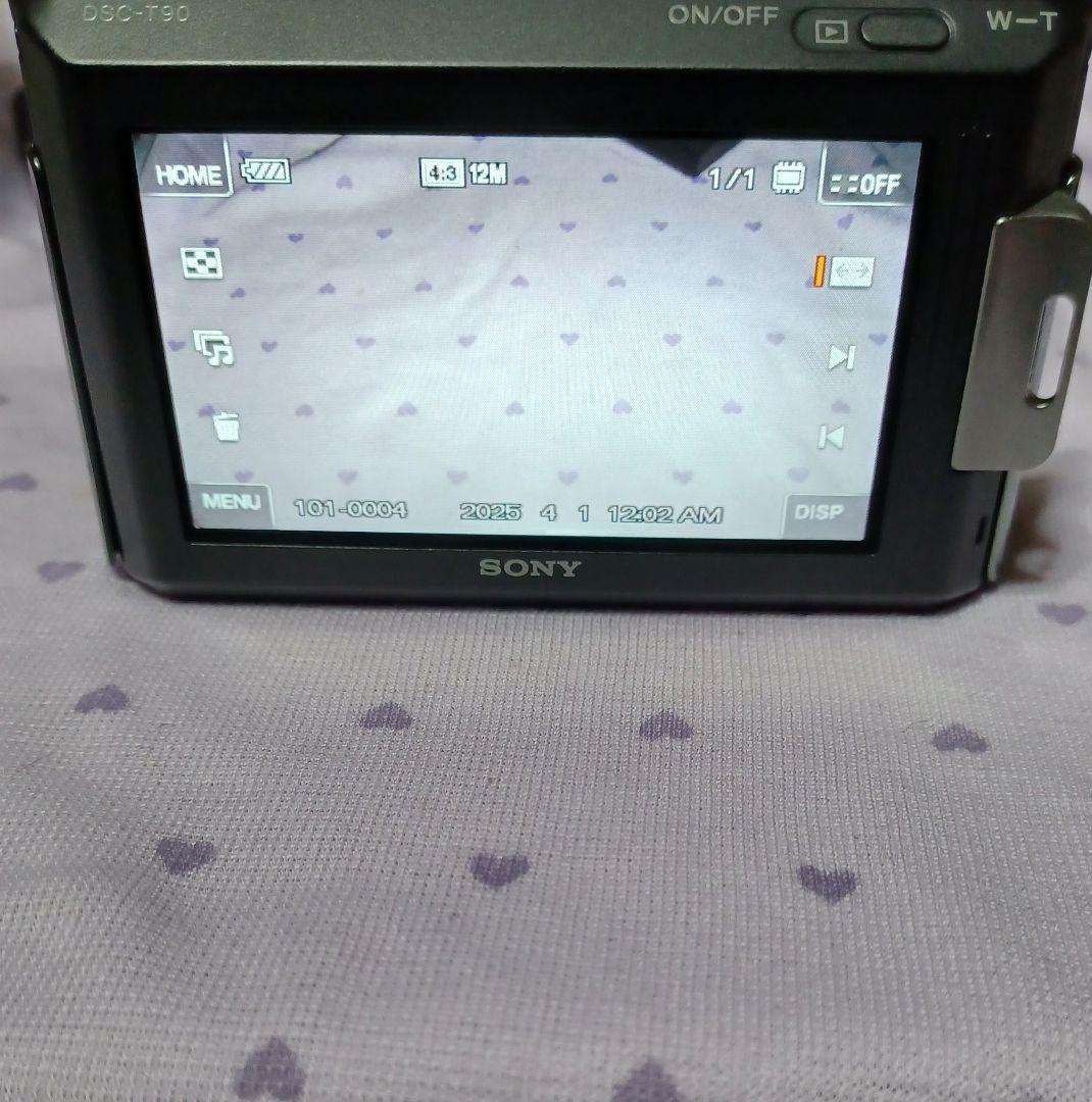 SONY CyberShot コンパクトデジタルカメラ　ブラック