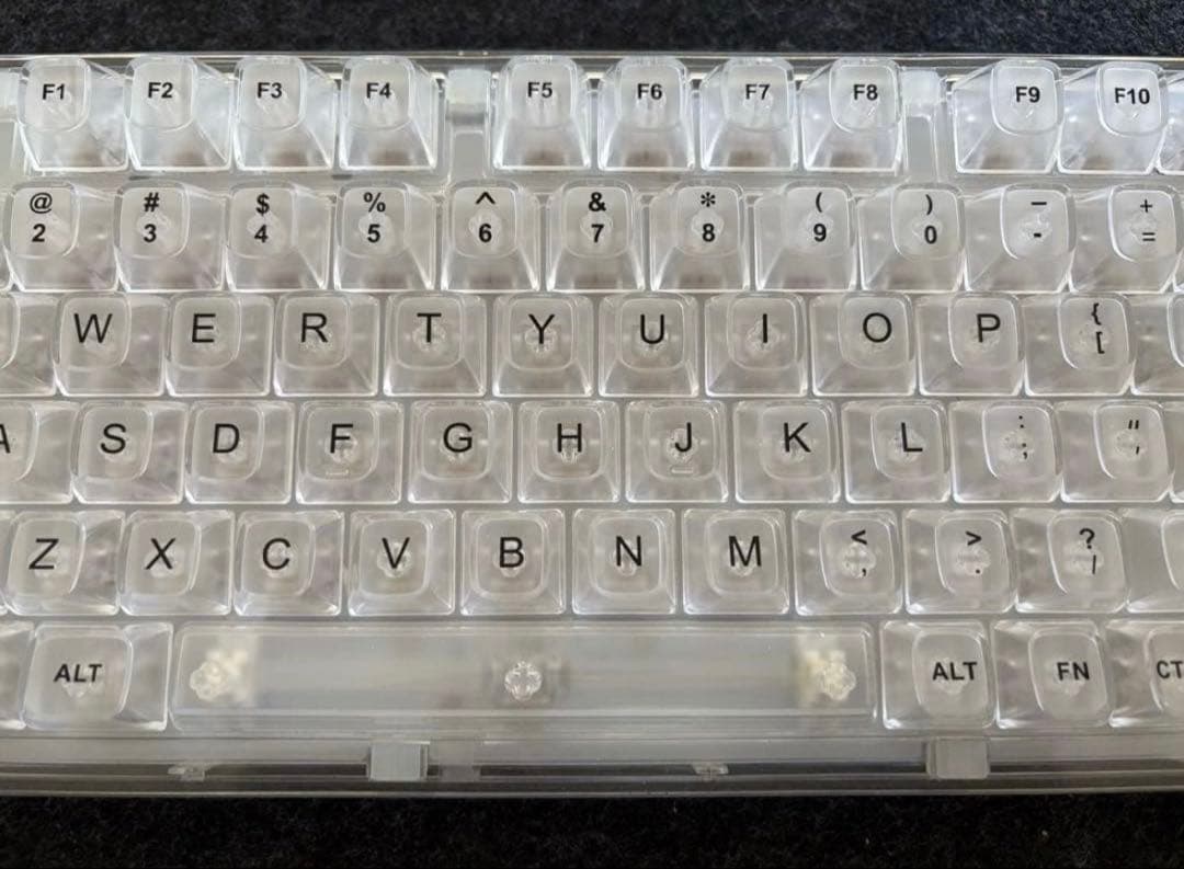 yunzii X75クリスタルアイス軸 有線タイプ