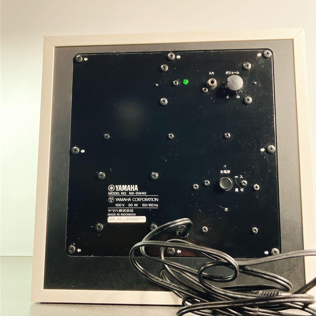 動作確認済】YAMAHA NS-SW40 サブウーファー ホームシアター ヤマハ