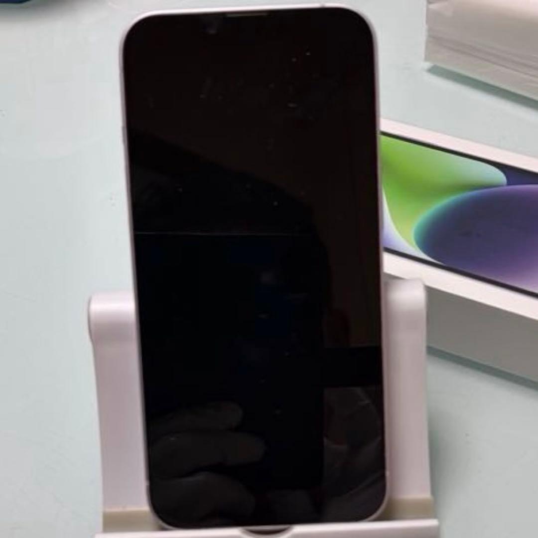 美品 iPhone 14 128GB パープル