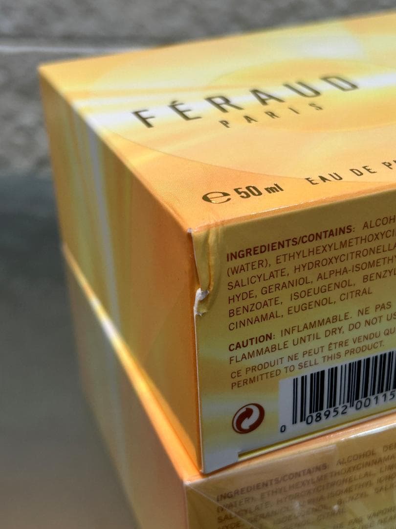 全量 FERAUD ルイフェロー フェロー オーデパルファム 50ml×2本