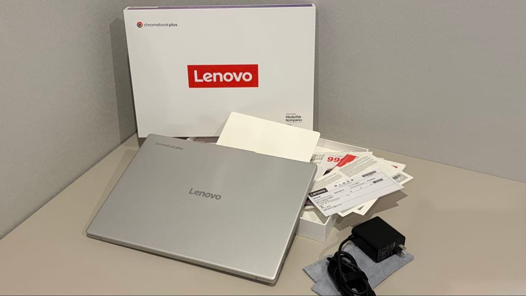 【美品・ほぼ未使用】Lenovo Chromebook Plus Gen 10