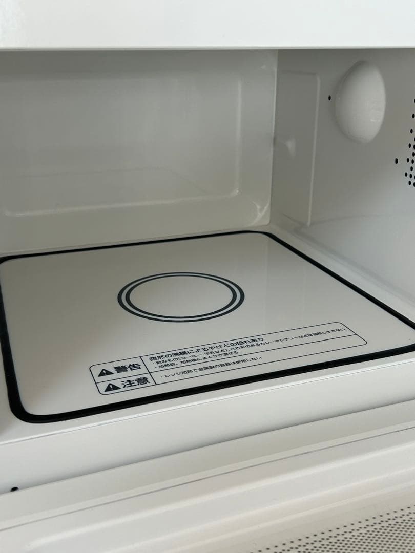 電子レンジ　無印良品　2019年製