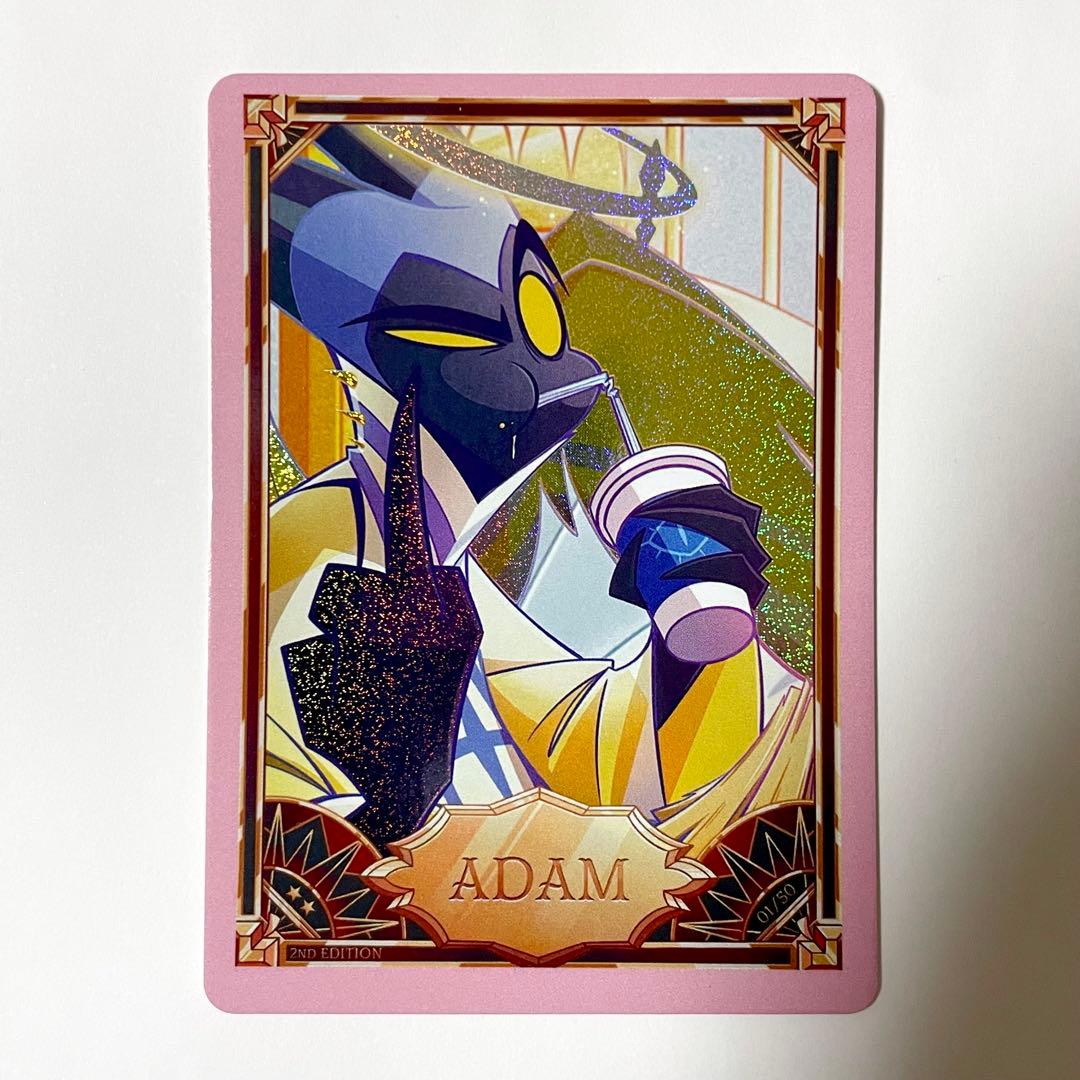 ハズビンホテル トレーディングカード アダム 2nd Edition foil