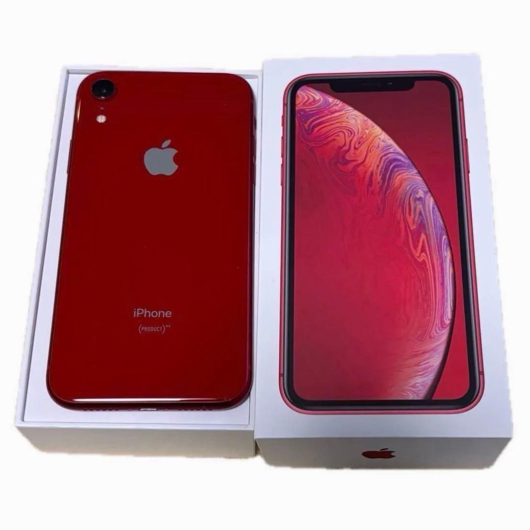 iPhone XR 128GB レッド 本体・付属品