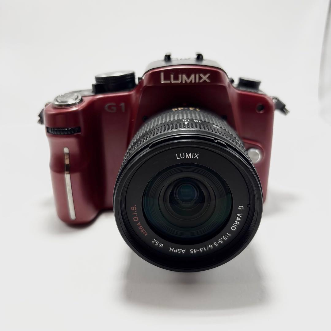 【美品】LUMIX DMC-G1 レンズキット レッド