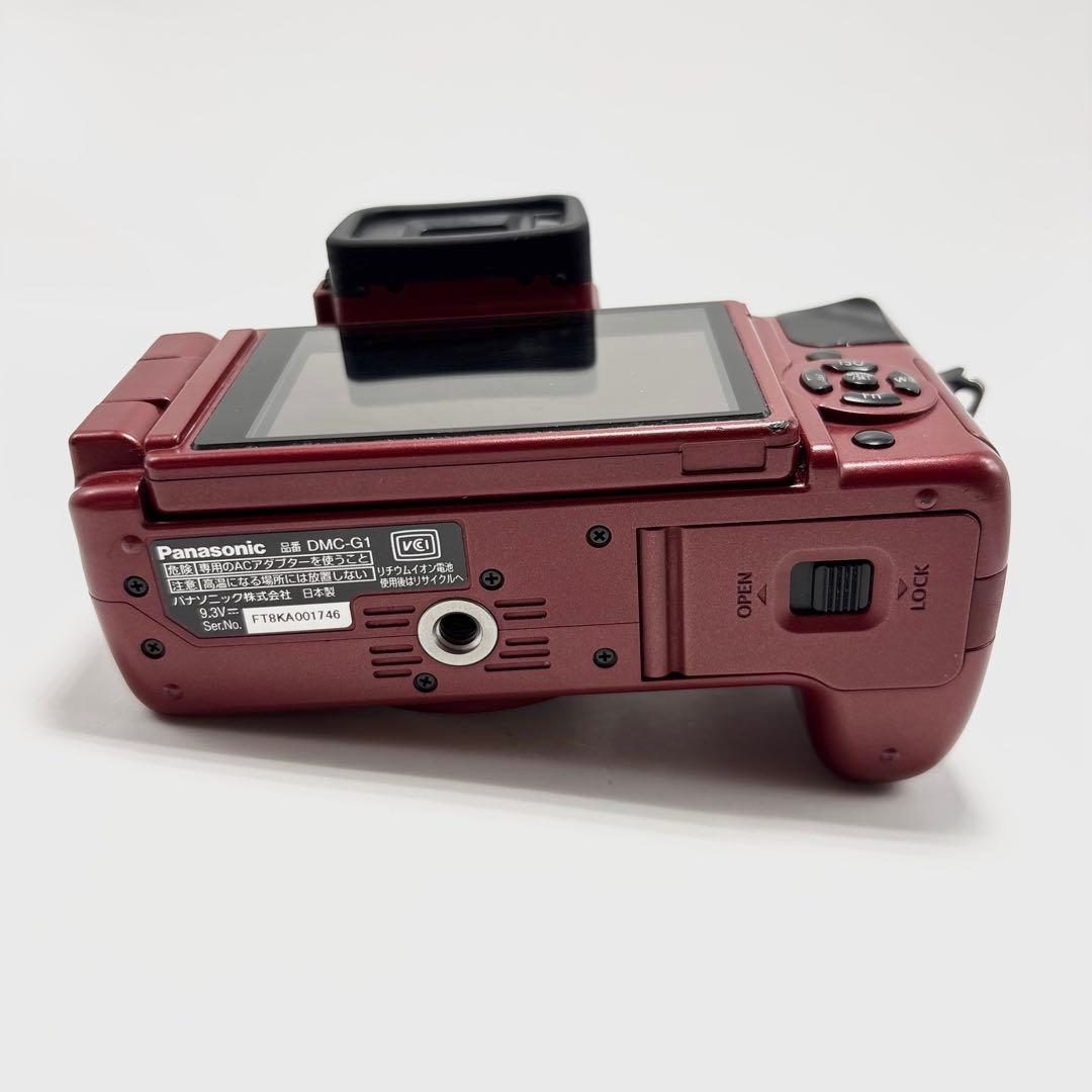 【美品】LUMIX DMC-G1 レンズキット レッド