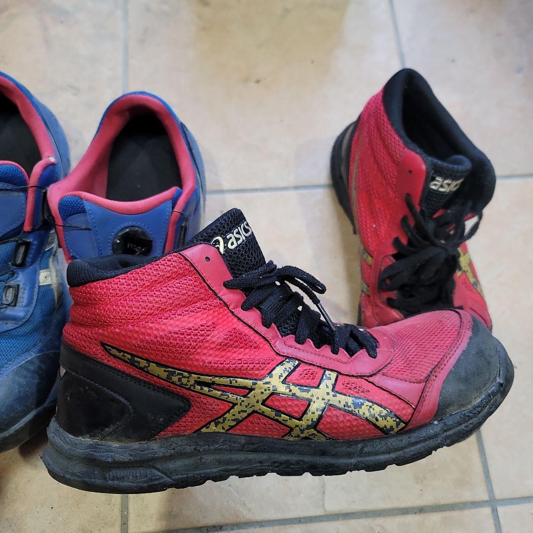 ASICS 安全靴 ダイヤル式 ハイカット　２８　２足セット