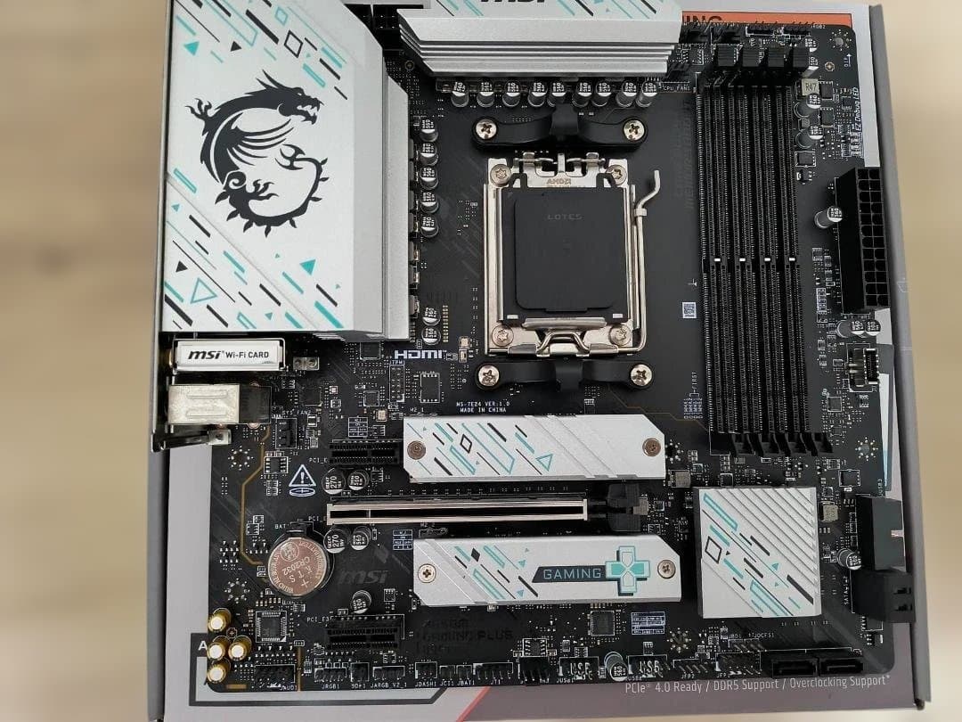 MSI B650M GAMING PLUS WIFI 動作確認済み