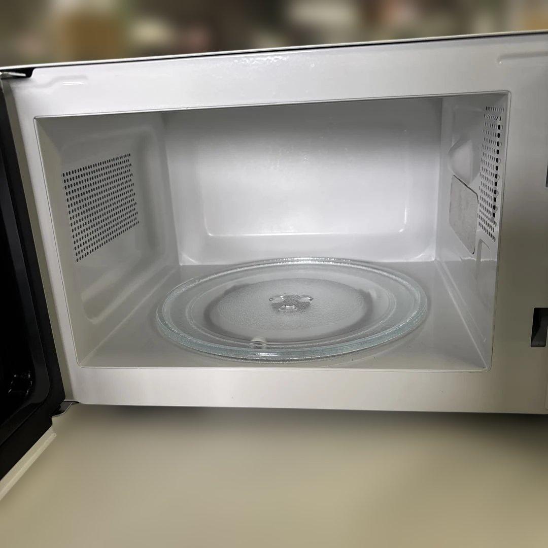 直接引き取り可能 Yselect 700W ホワイト電子レンジ 生活家電 レンジ