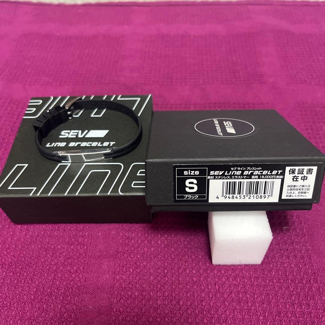 SEV LINE BRACELET Sサイズ ブラック
