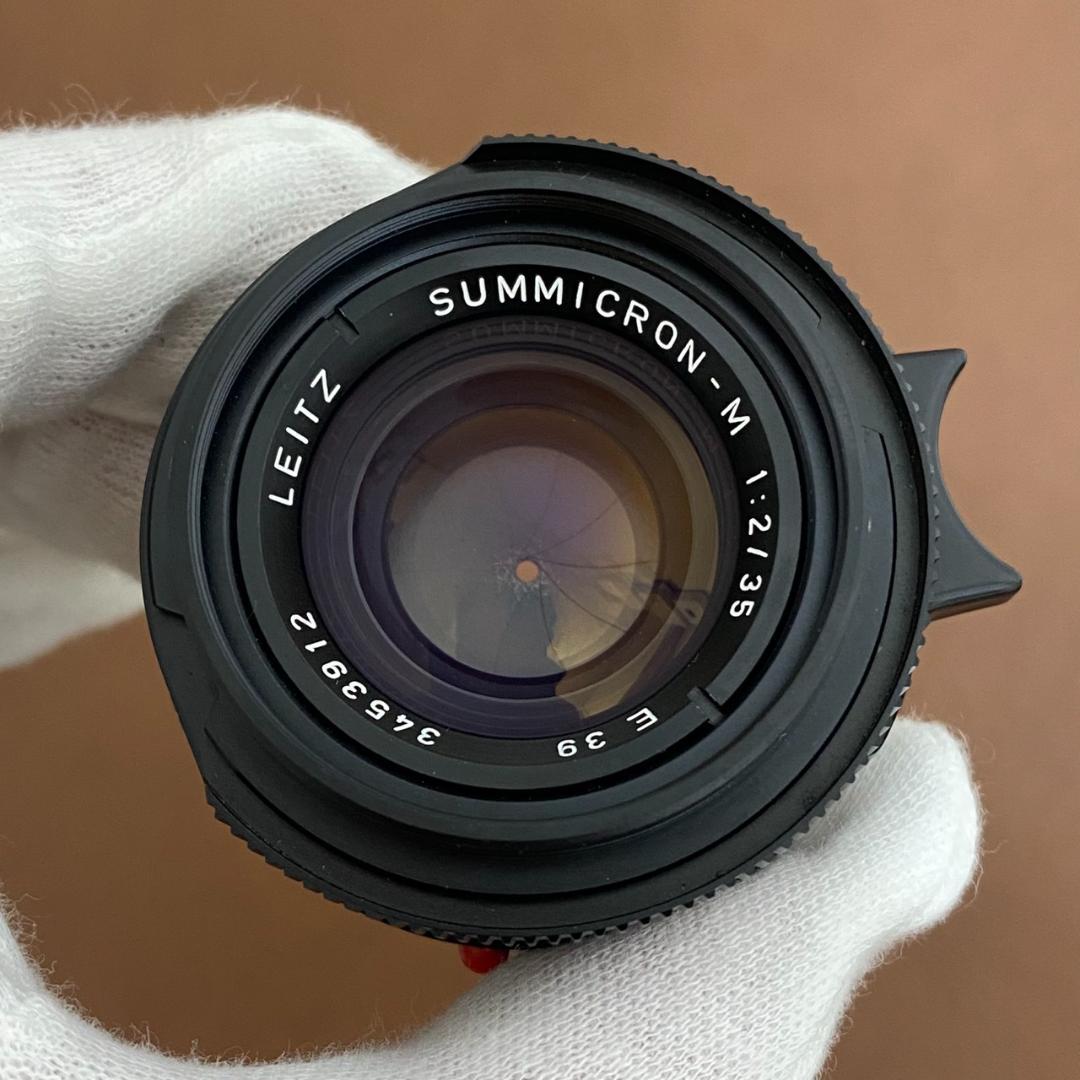 Summicron M35mm f2.0 7枚玉 前期 1987年製 フード付き
