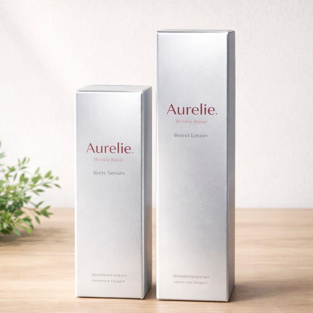 Aurelie含む 美容液化粧水4点セット