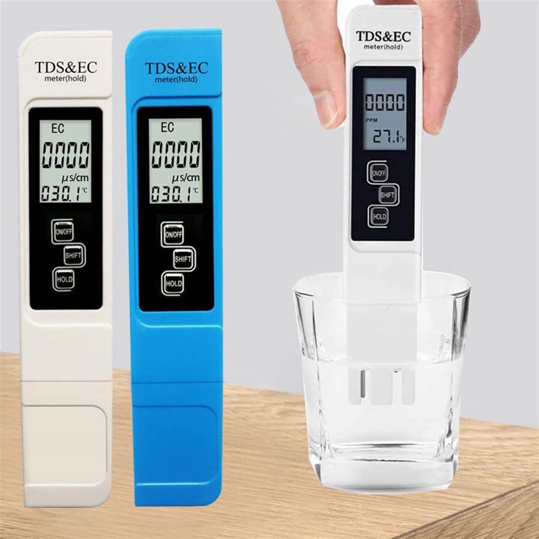 水質検査器 3in1 水テスター デジタルTDS メーター 水テストペン