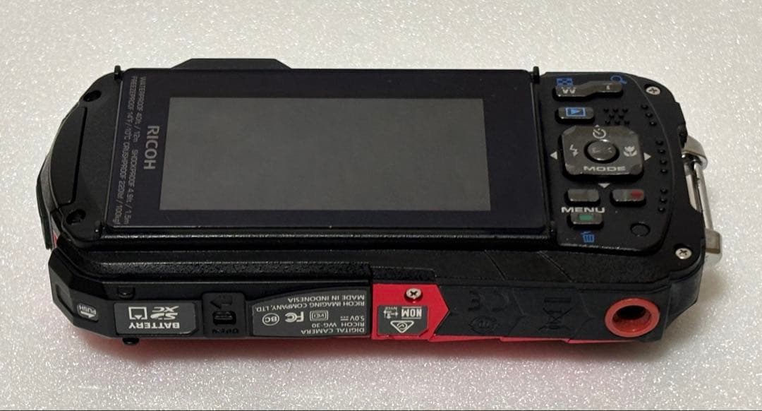 RICOH WG30 ジャンク品　バッテリー付き