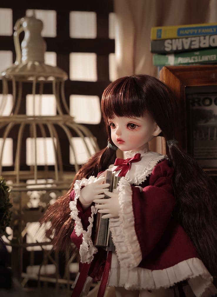 H35 BJD 1/6 ドール本体 Lulu　球体関節人形 ハンドメイド