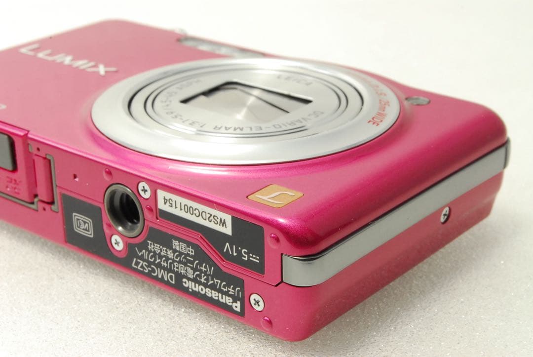 Panasonic LUMIX DMC-SZ7 ❤️スマホ転送 動作確認済 ピンク