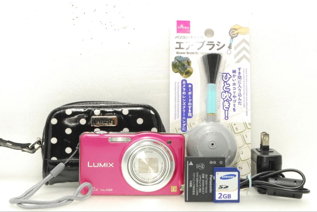 Panasonic LUMIX DMC-SZ7 ❤️スマホ転送 動作確認済 ピンク