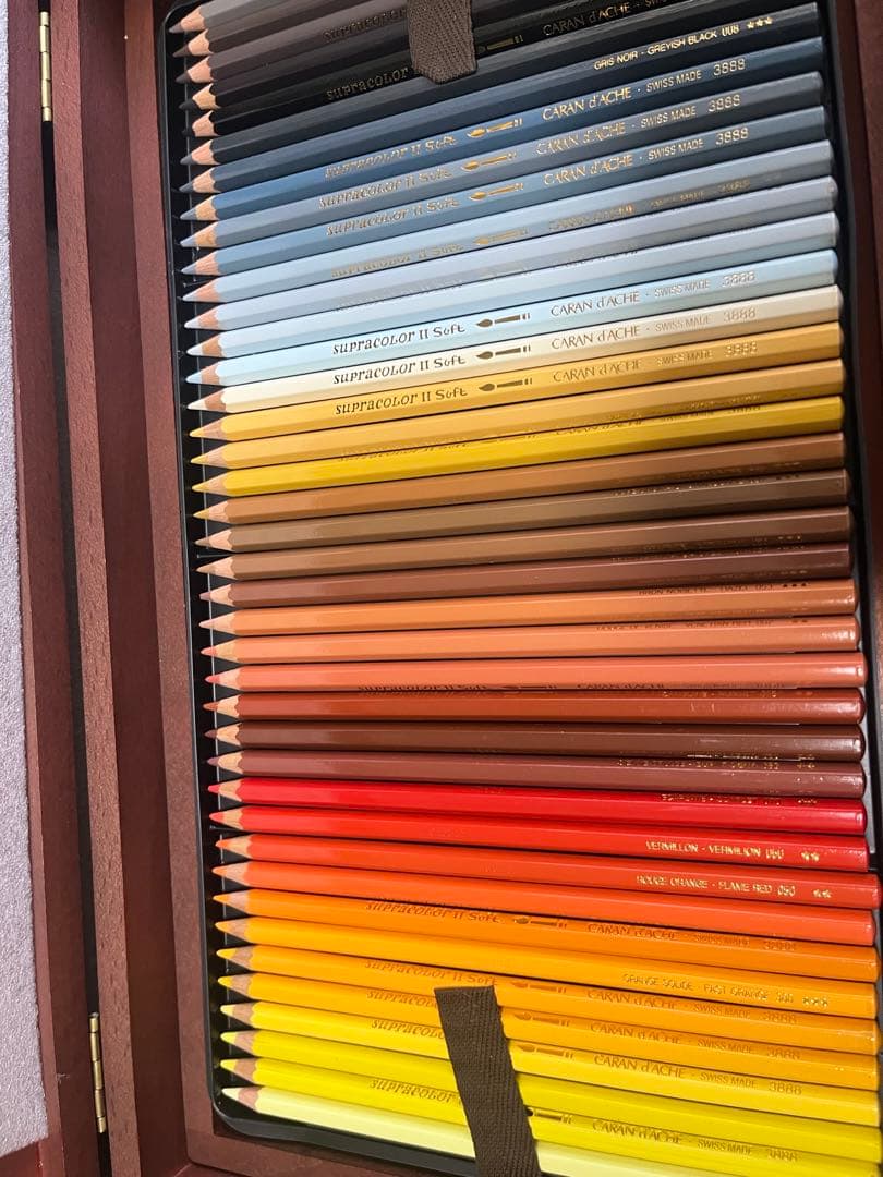 Caran d'Ache Supracolor Soft 120色セット