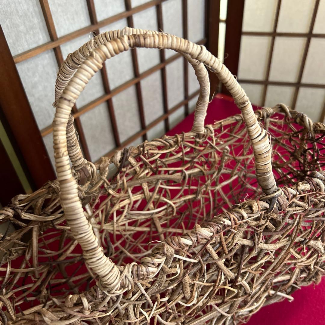 あけび　籠バッグ【C-42】
