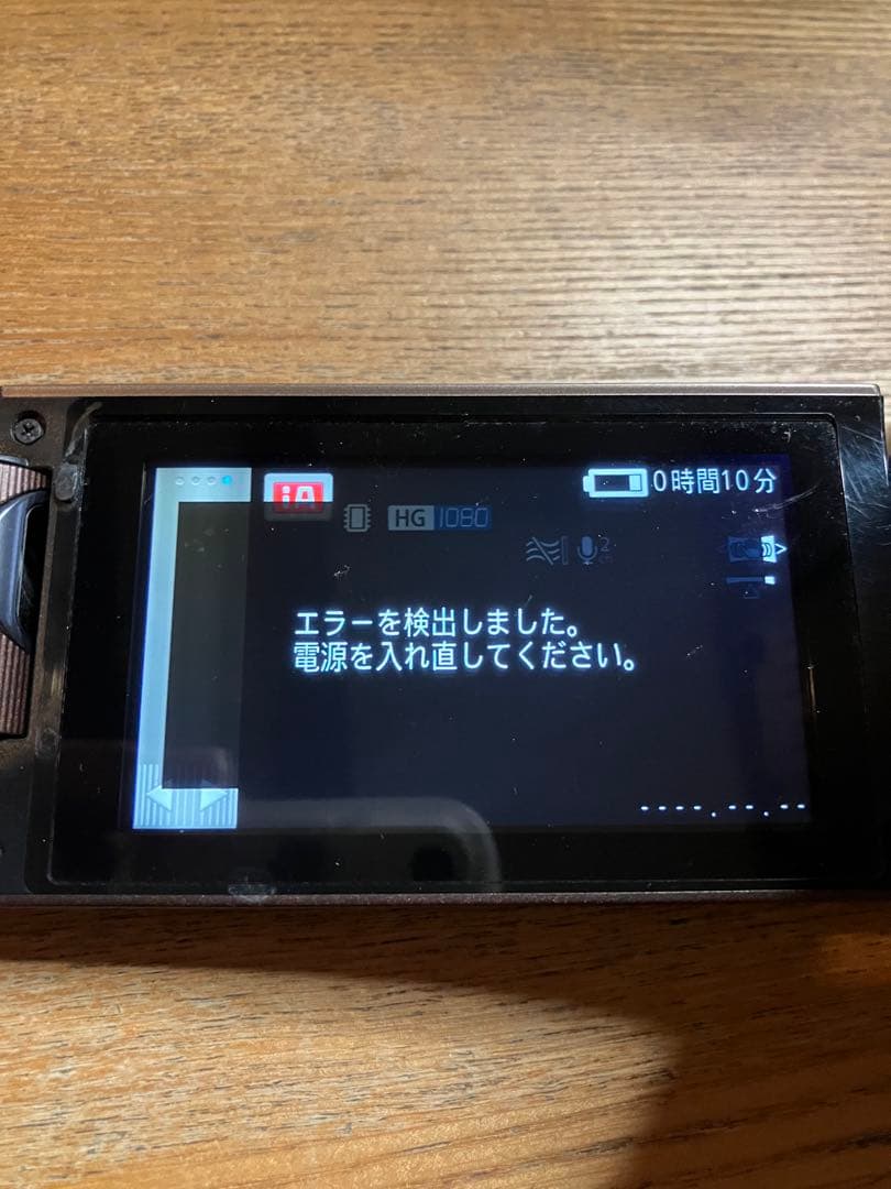 ジャンク品Panasonic HC-W580M ビデオカメラ