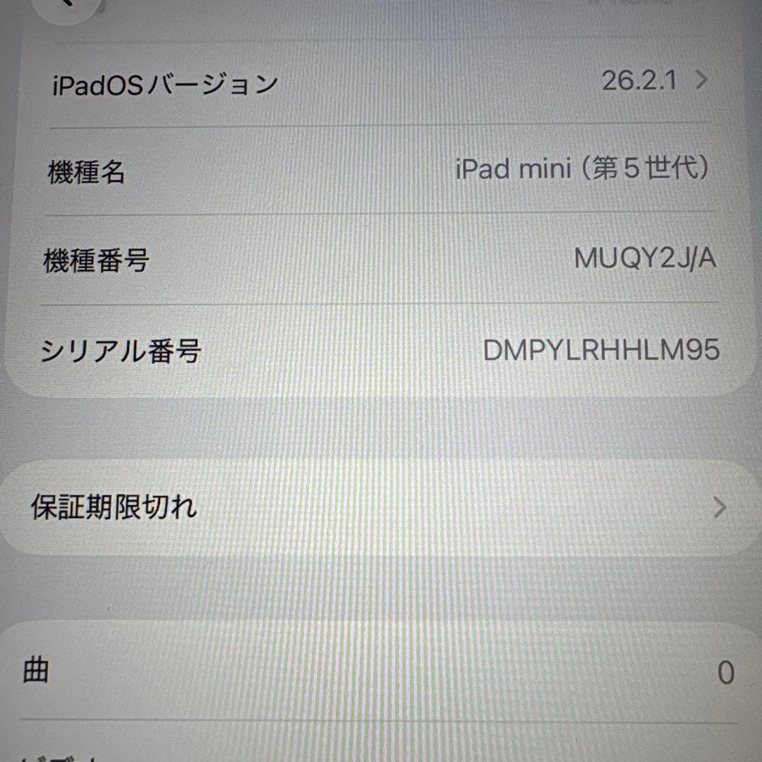 iPadmini 5世代 変換アダプタ付き