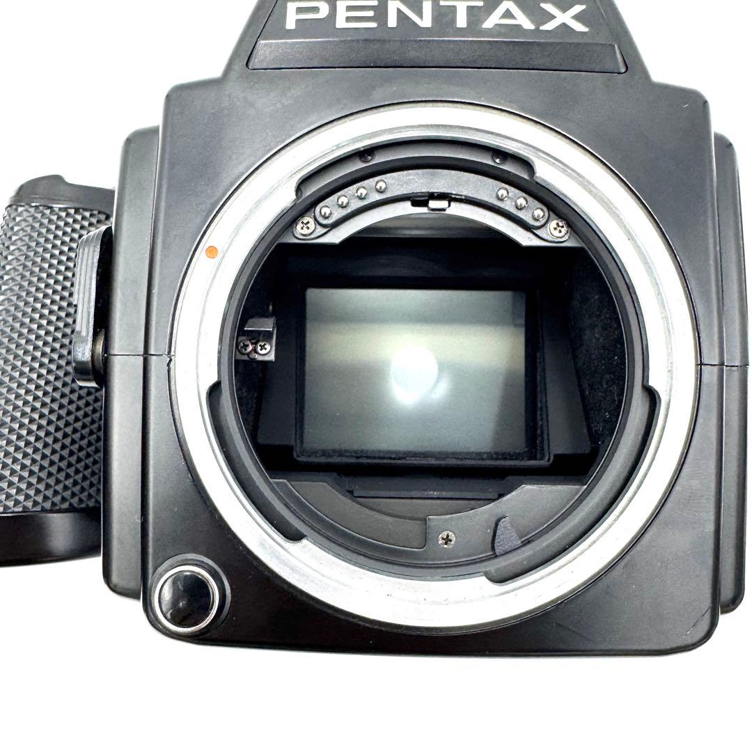 動作良好 PENTAX 645 中判フィルム カメラ 120フィルムバック