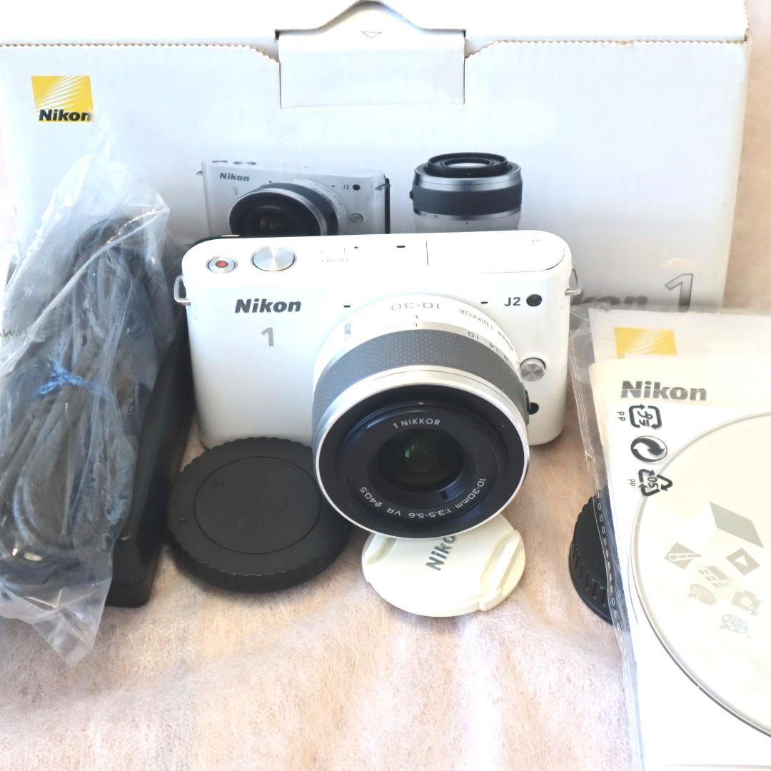 Nikon1 J2 ホワイト レンズキット ニコン