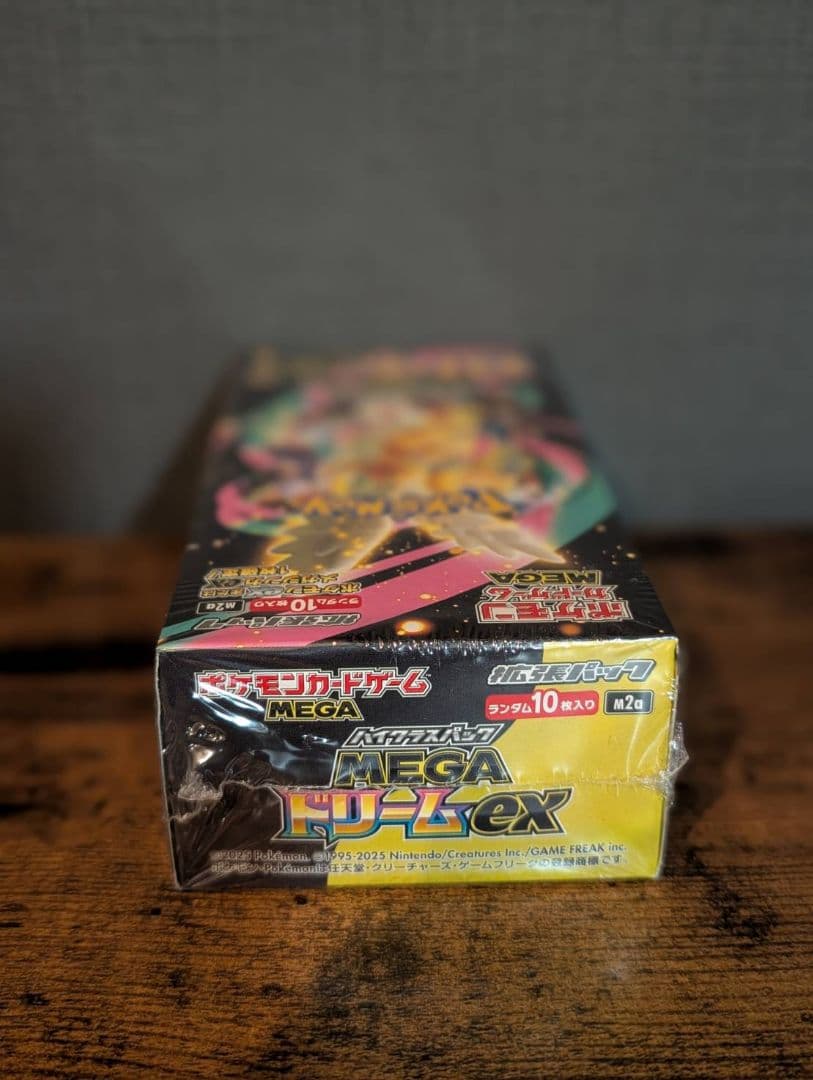 ポケモンカードゲーム MEGA ドリームEX 10パック入り シュリンク付