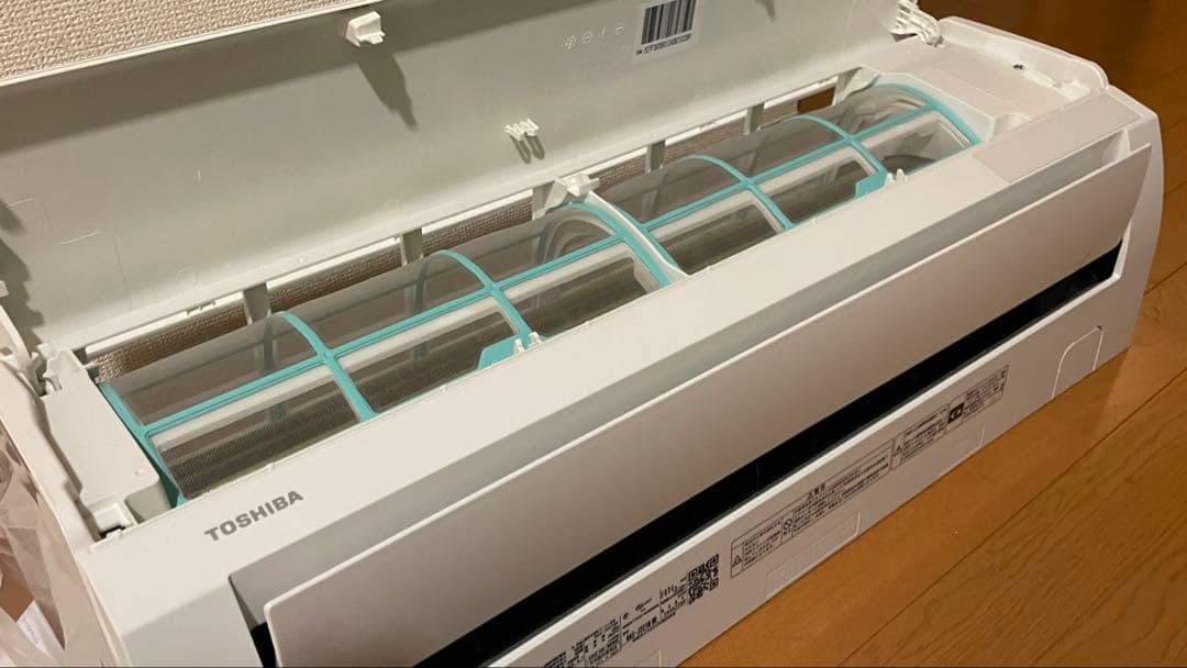 【引取限定】東芝エアコン RAS-J221M 2022年製 美品