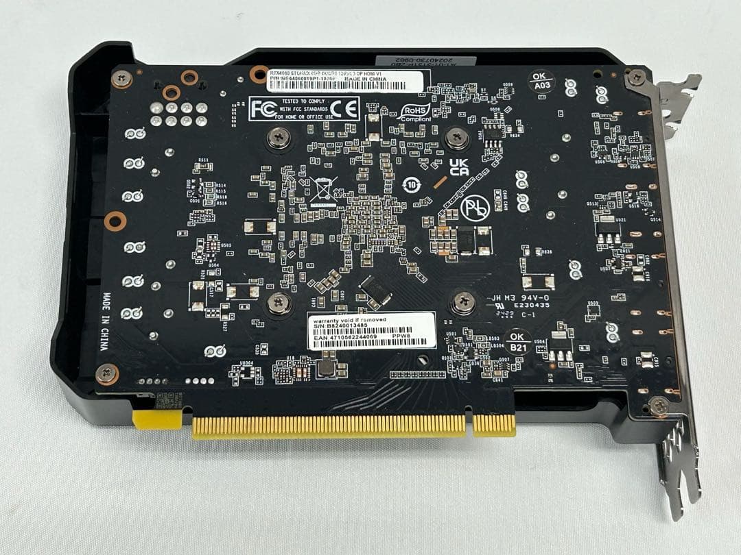 グラフィックボード・グラボ・ビデオカード Palit GeForce RTX 4060 StormX