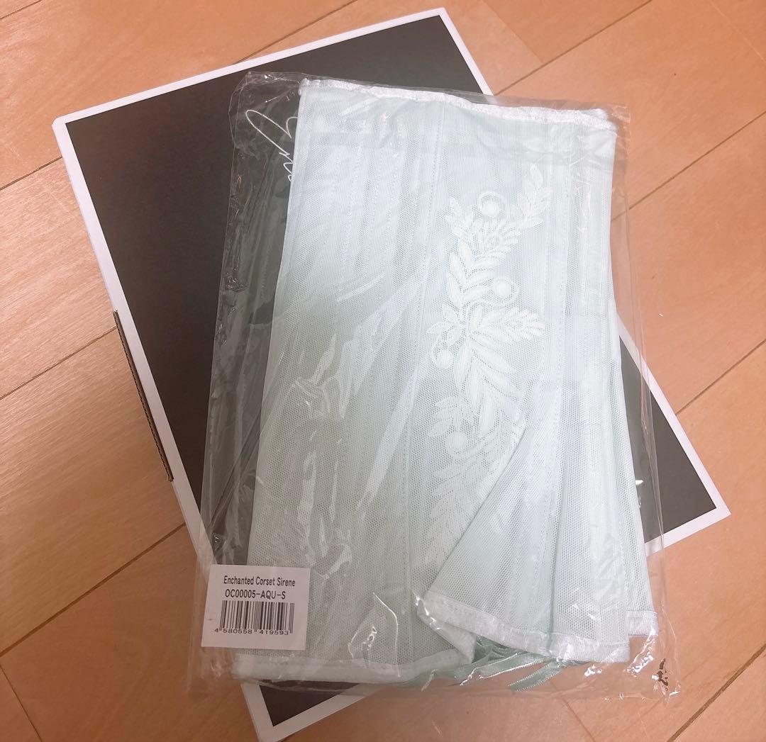 元鈴木さん　ENCHANTED CORSET シレーヌ　アクアグリーン