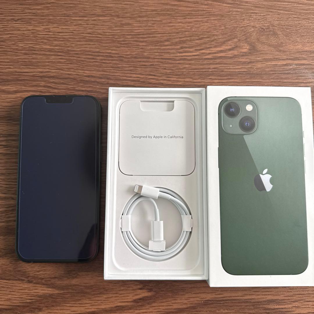 iPhone13 128GB グリーン バッテリー 82%