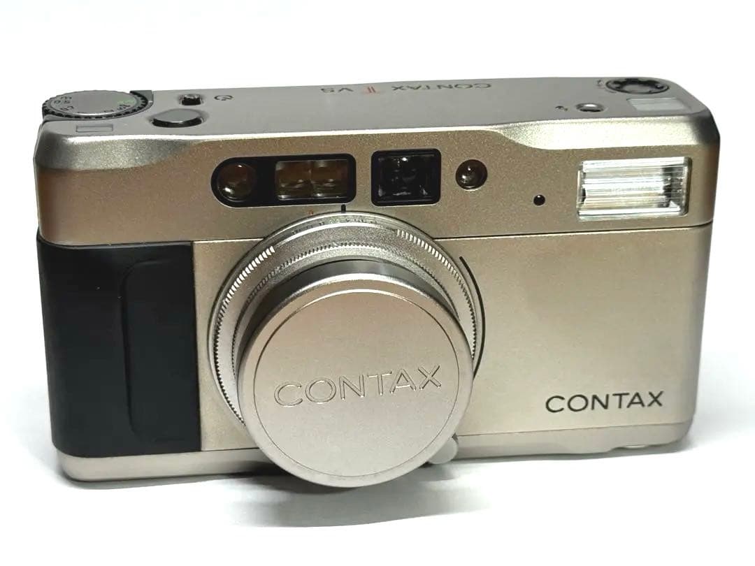 一気値下げ！CONTAX Tvs シルバー 高級コンパクトフィルムカメラ